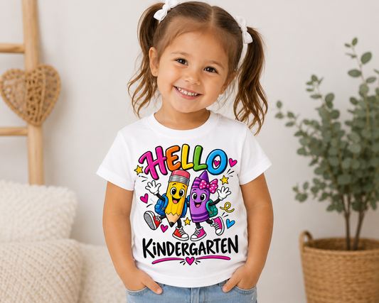 Hello Kindergarten Shirt
