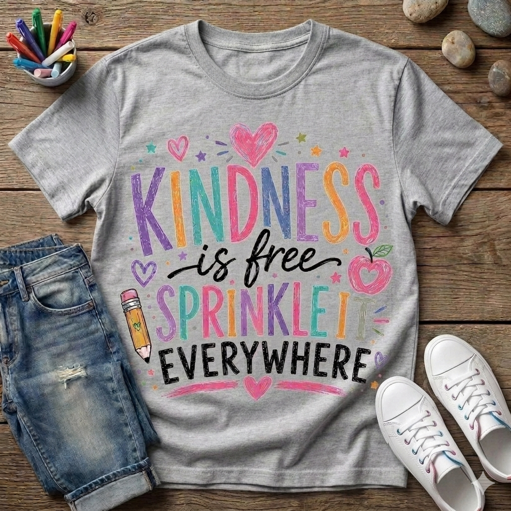 Kindness Is Free Sprinkle It Tshirt