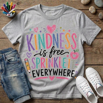 Kindness Is Free Sprinkle It Tshirt