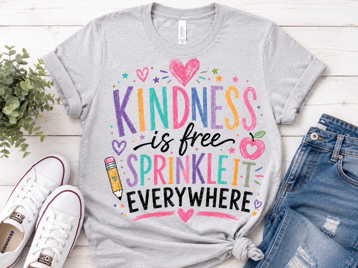 Kindness Is Free Sprinkle It Tshirt