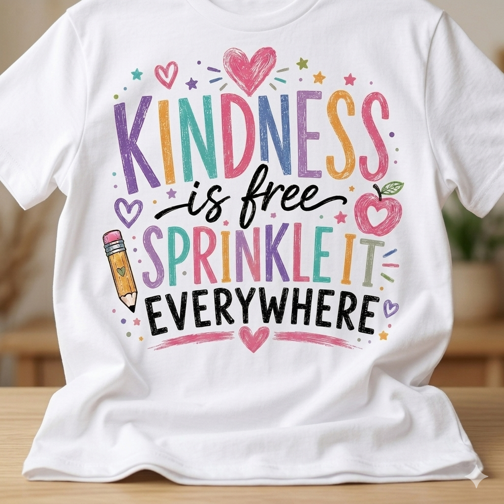 Kindness Is Free Sprinkle It Tshirt