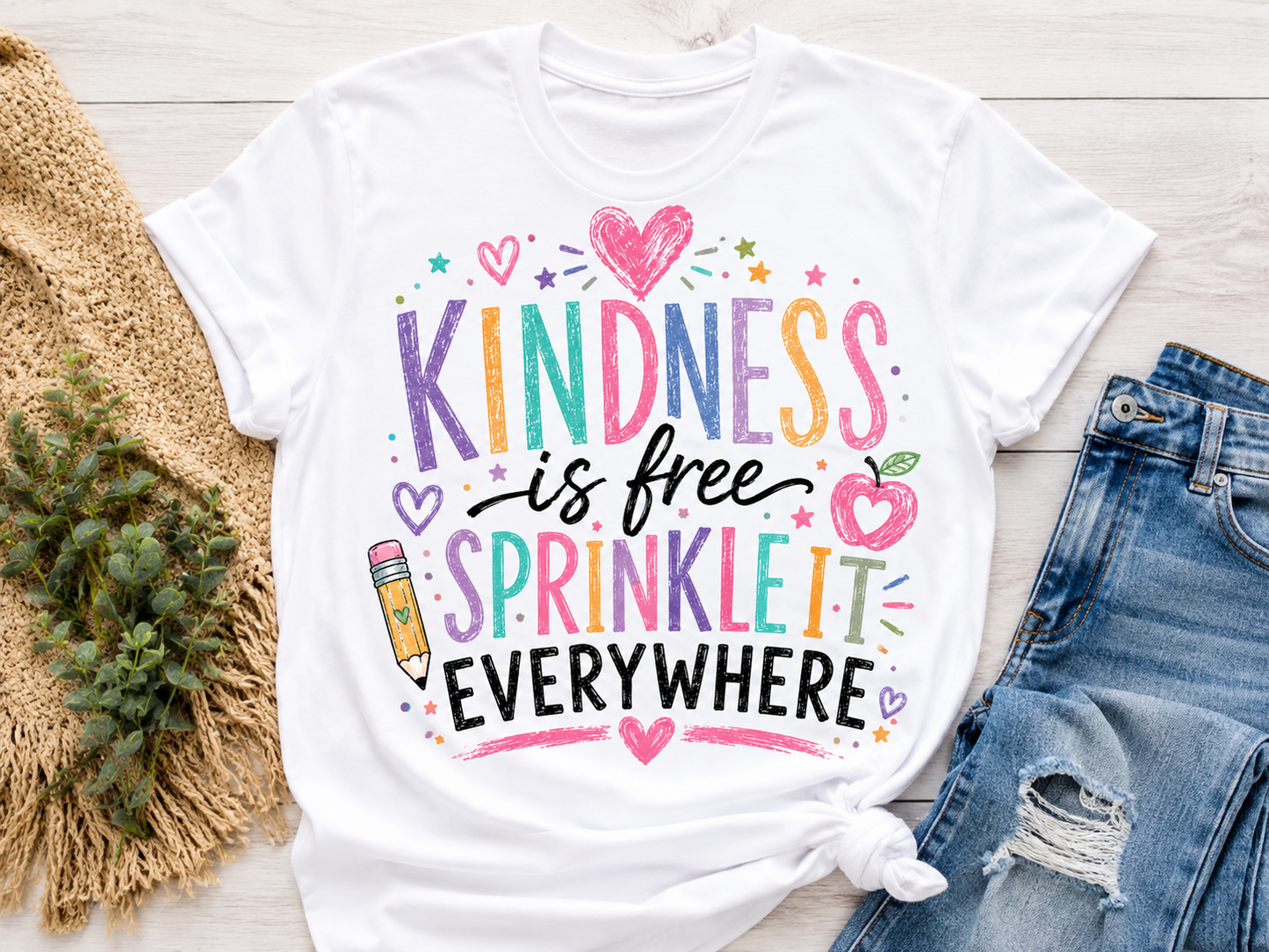 Kindness Is Free Sprinkle It Tshirt
